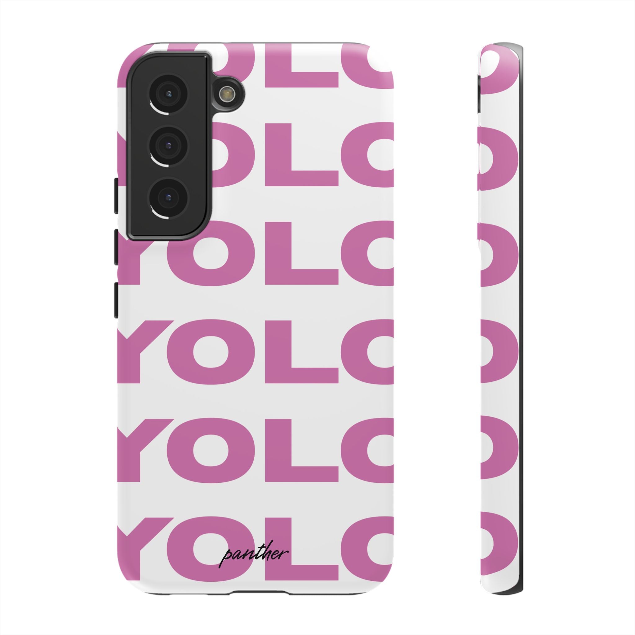 YOLO (White & Pink)