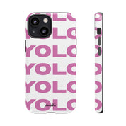 YOLO (White & Pink)