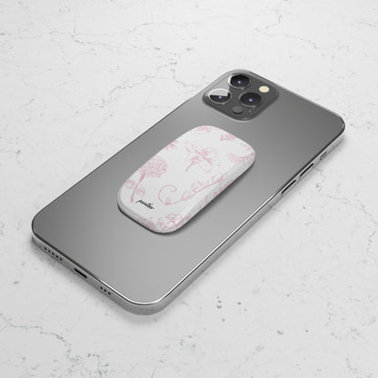 Blush Botanica Phone Click-On Grip