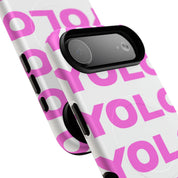 YOLO (White & Pink) (magsafe)