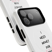 I Need Money For A Pink Porsche (White) (Magsafe)
