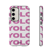 YOLO (White & Pink)