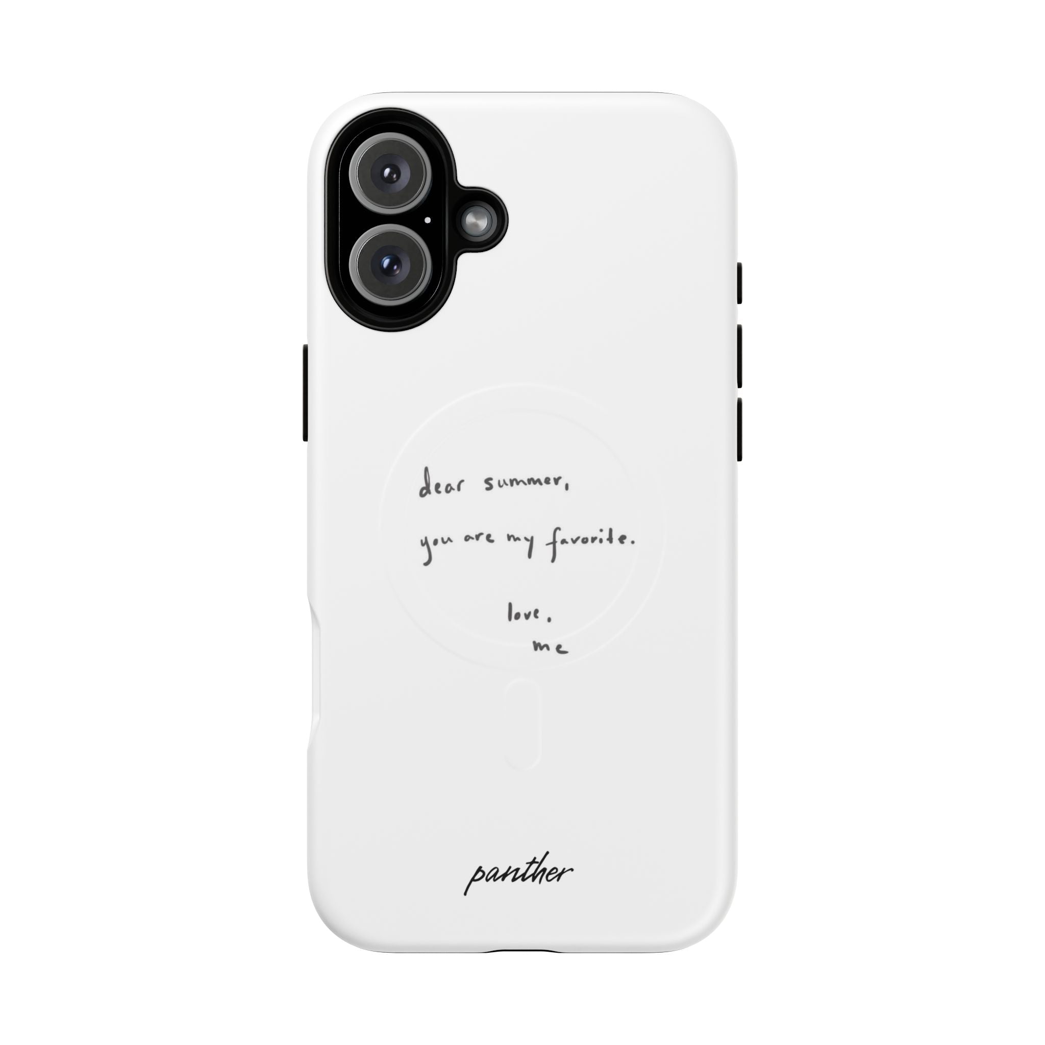 "Dear summer, you are my favorite." (Magsafe)