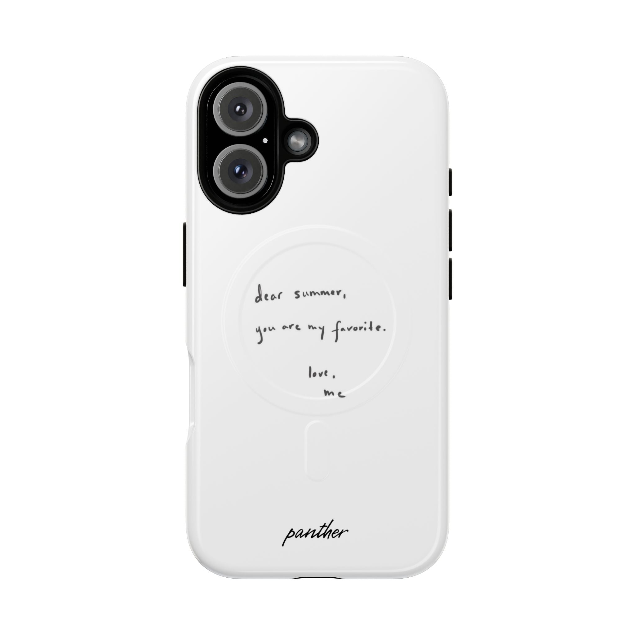 "Dear summer, you are my favorite." (Magsafe)