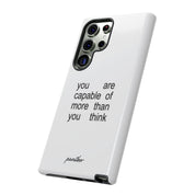 You Are Capable Of More Than You Think