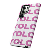 YOLO (White & Pink)