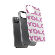 YOLO (White & Pink)