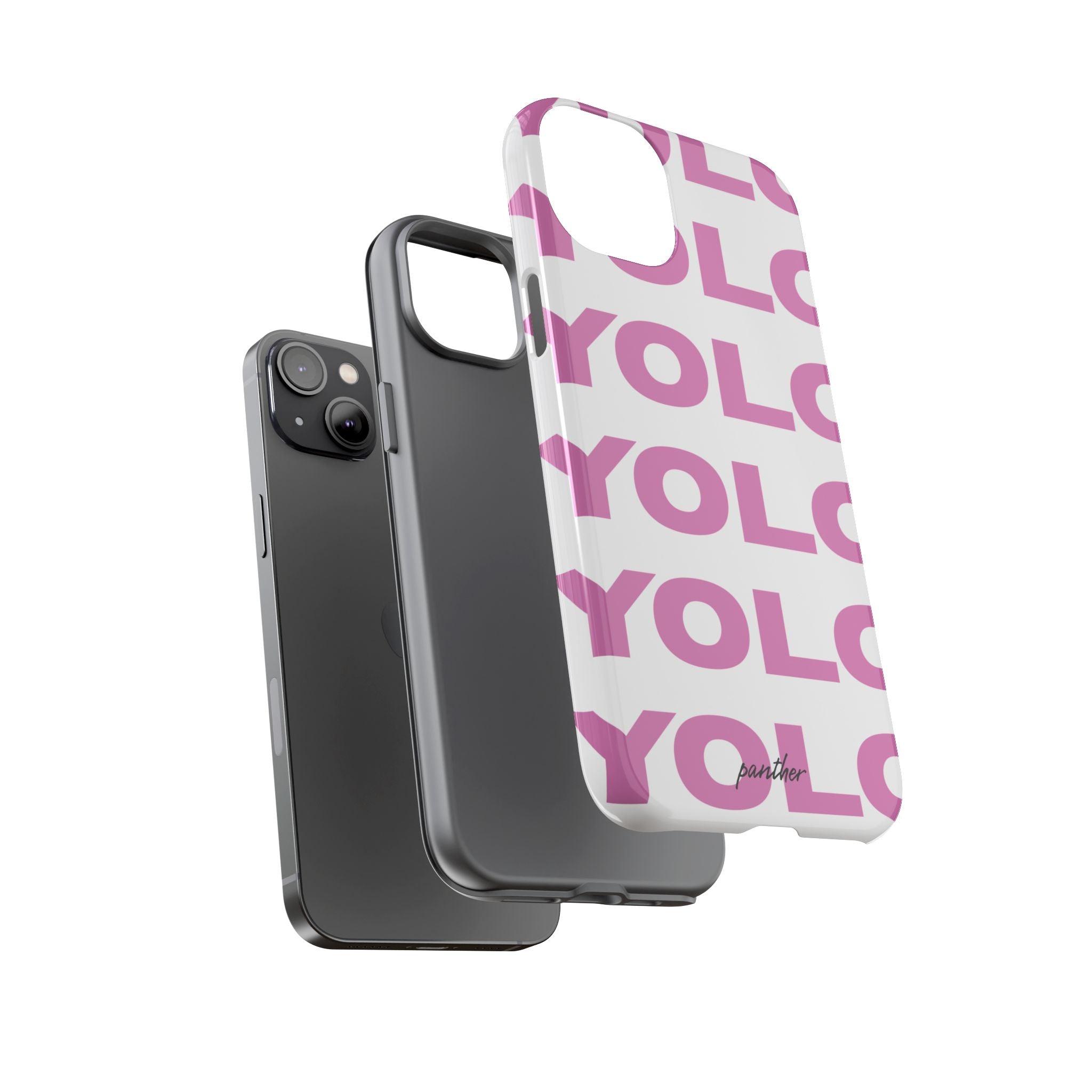 YOLO (White & Pink)