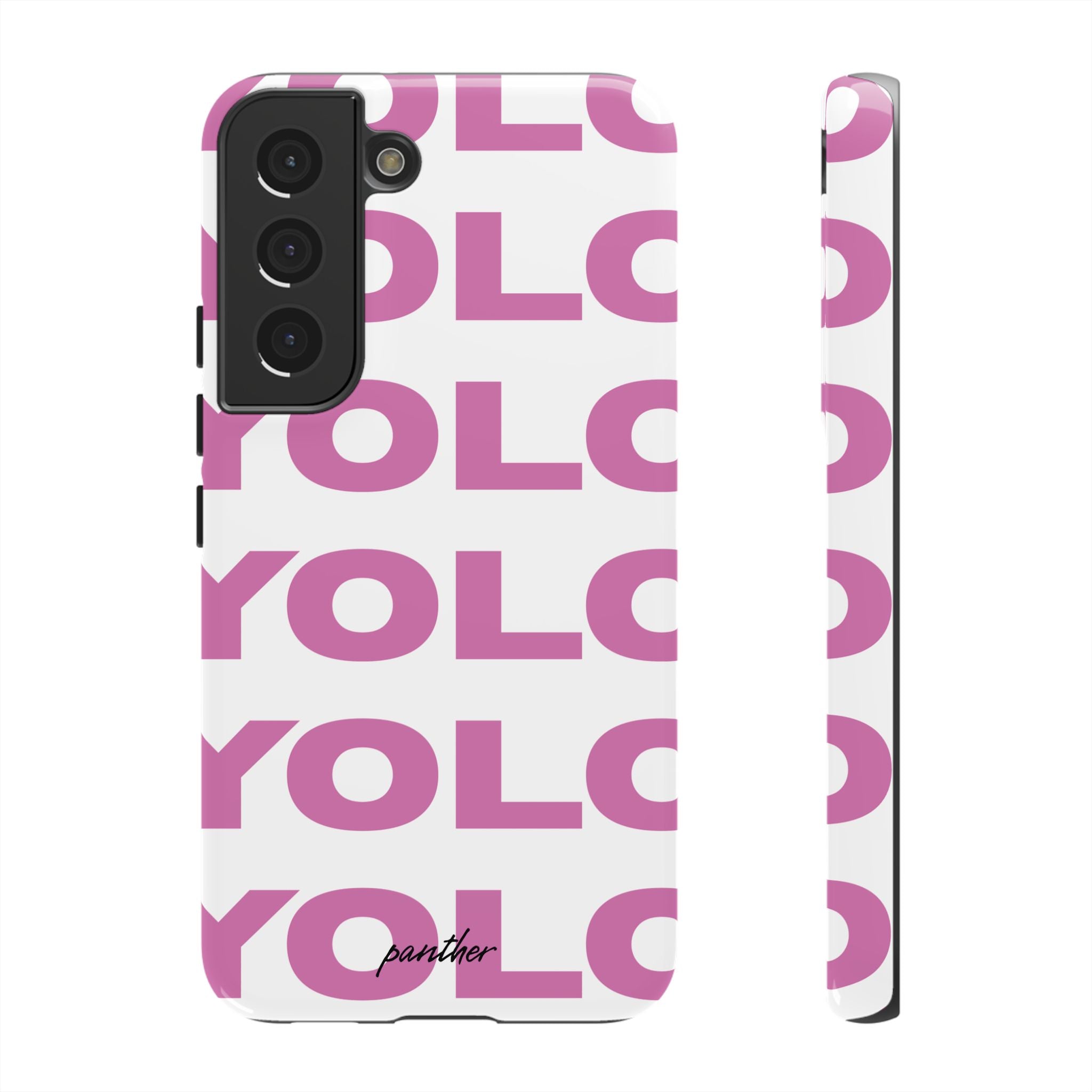 YOLO (White & Pink)