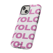 YOLO (White & Pink)
