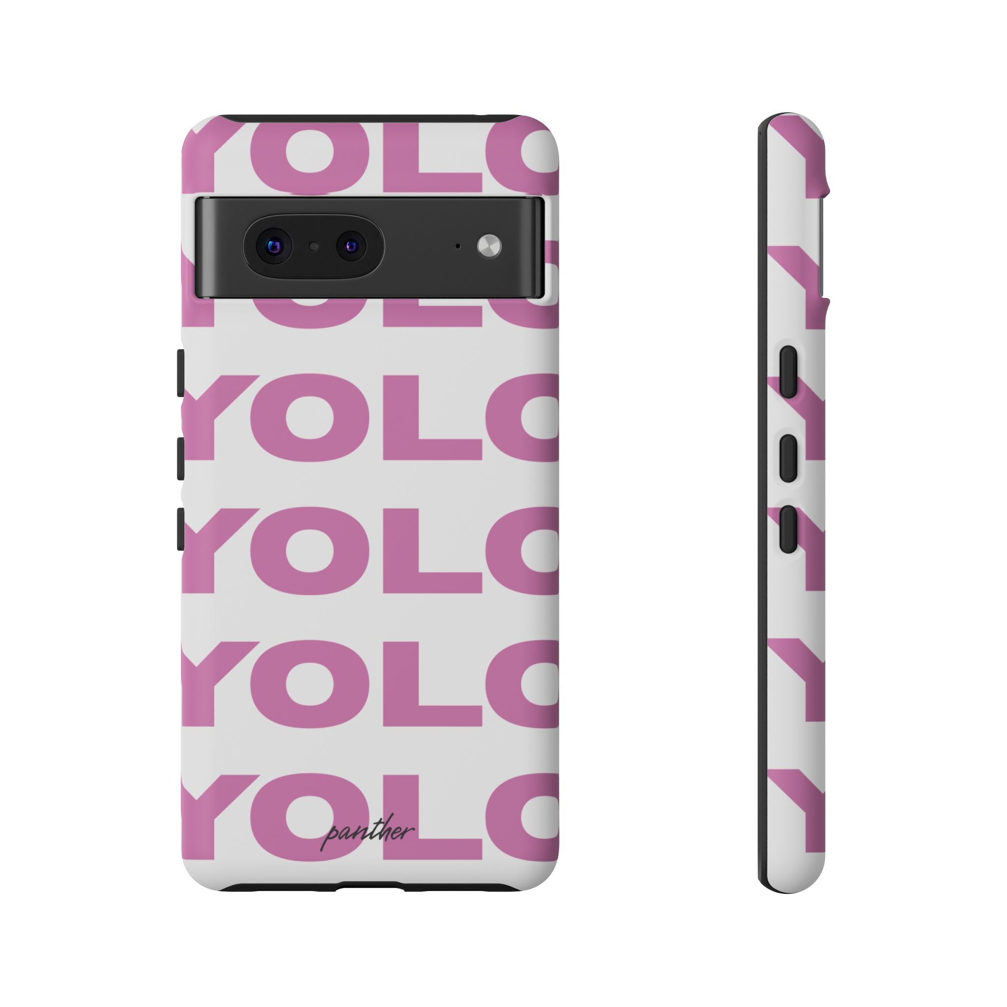 YOLO (White & Pink)