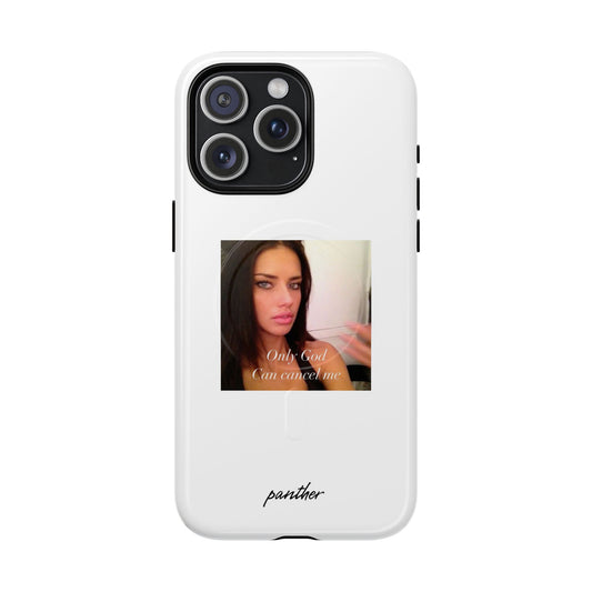 "Only God Can Cancel Me" (White) (Magsafe)