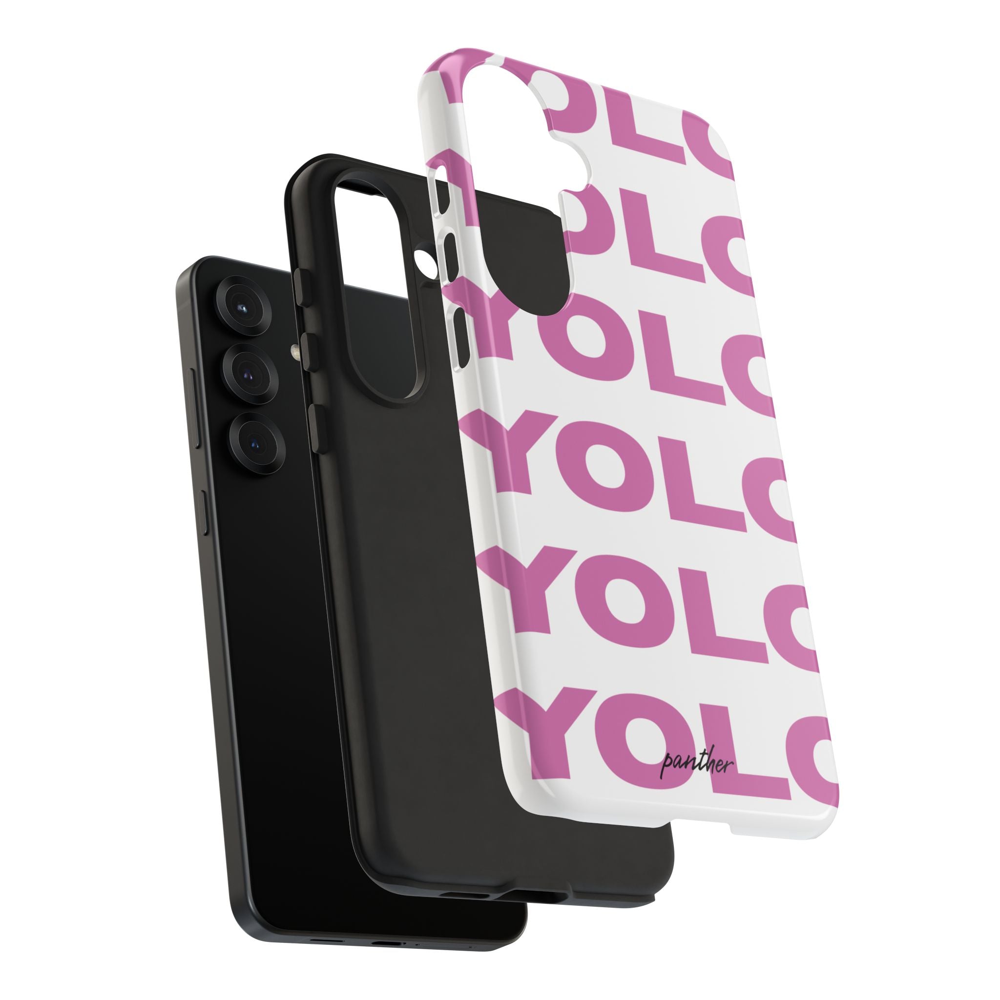 YOLO (White & Pink)