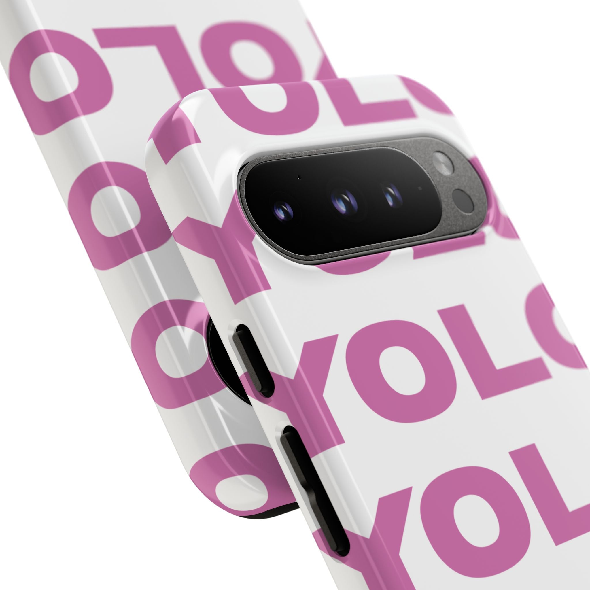 YOLO (White & Pink)