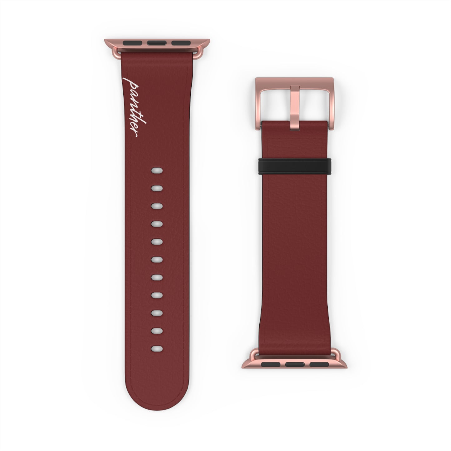 Burgundy AppleWatch Band