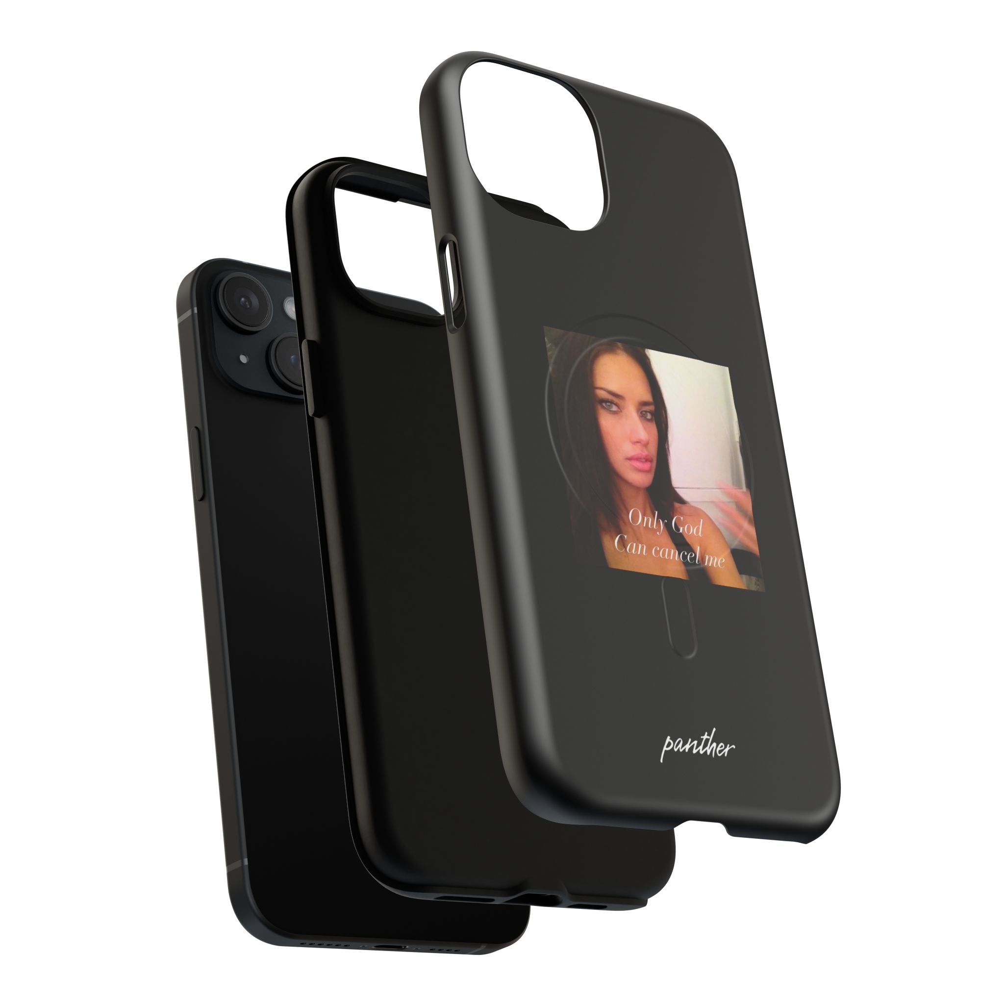 "Only God Can Cancel Me" (Black) (Magsafe)
