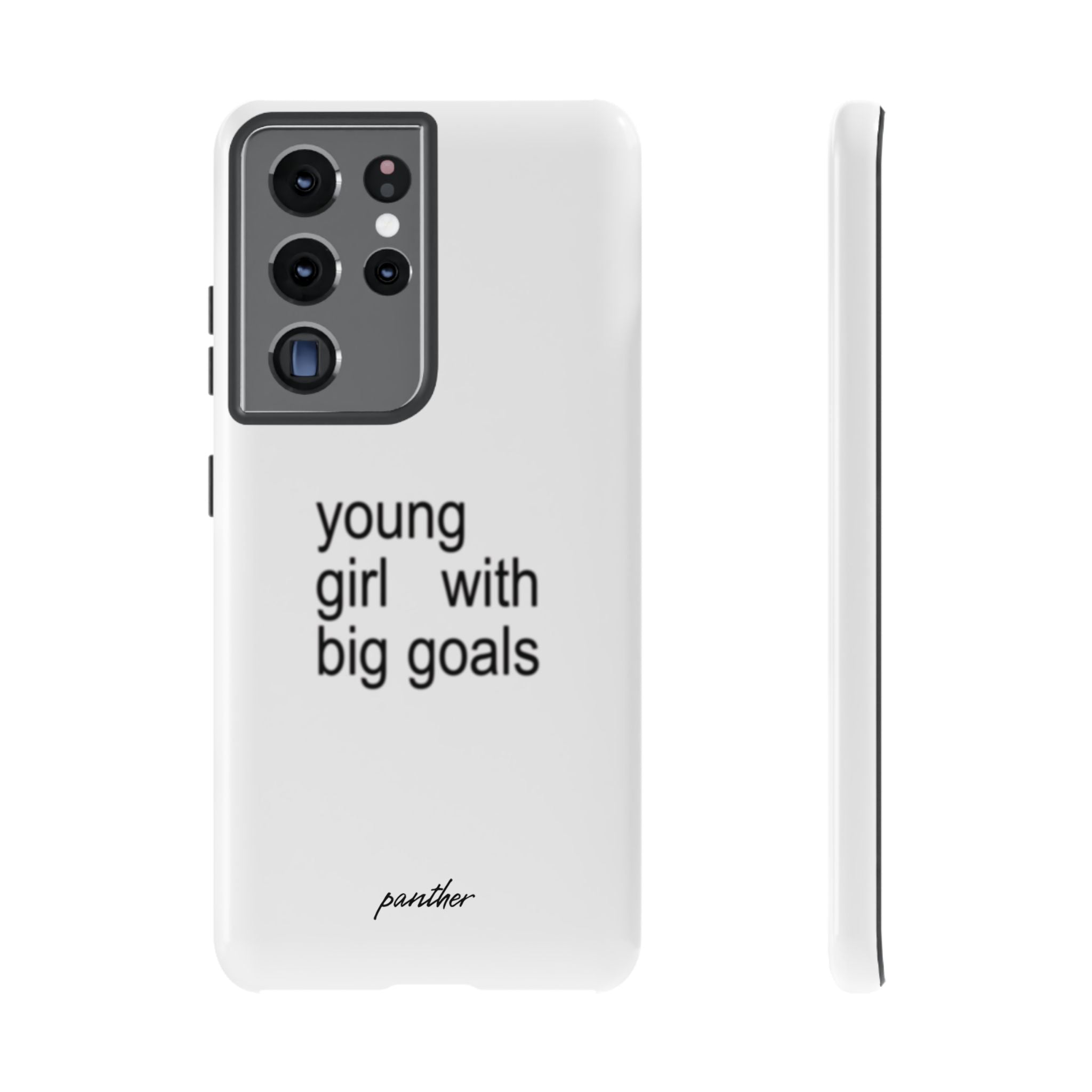 Young Girl With Big Goals