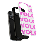 YOLO (White & Pink) (magsafe)