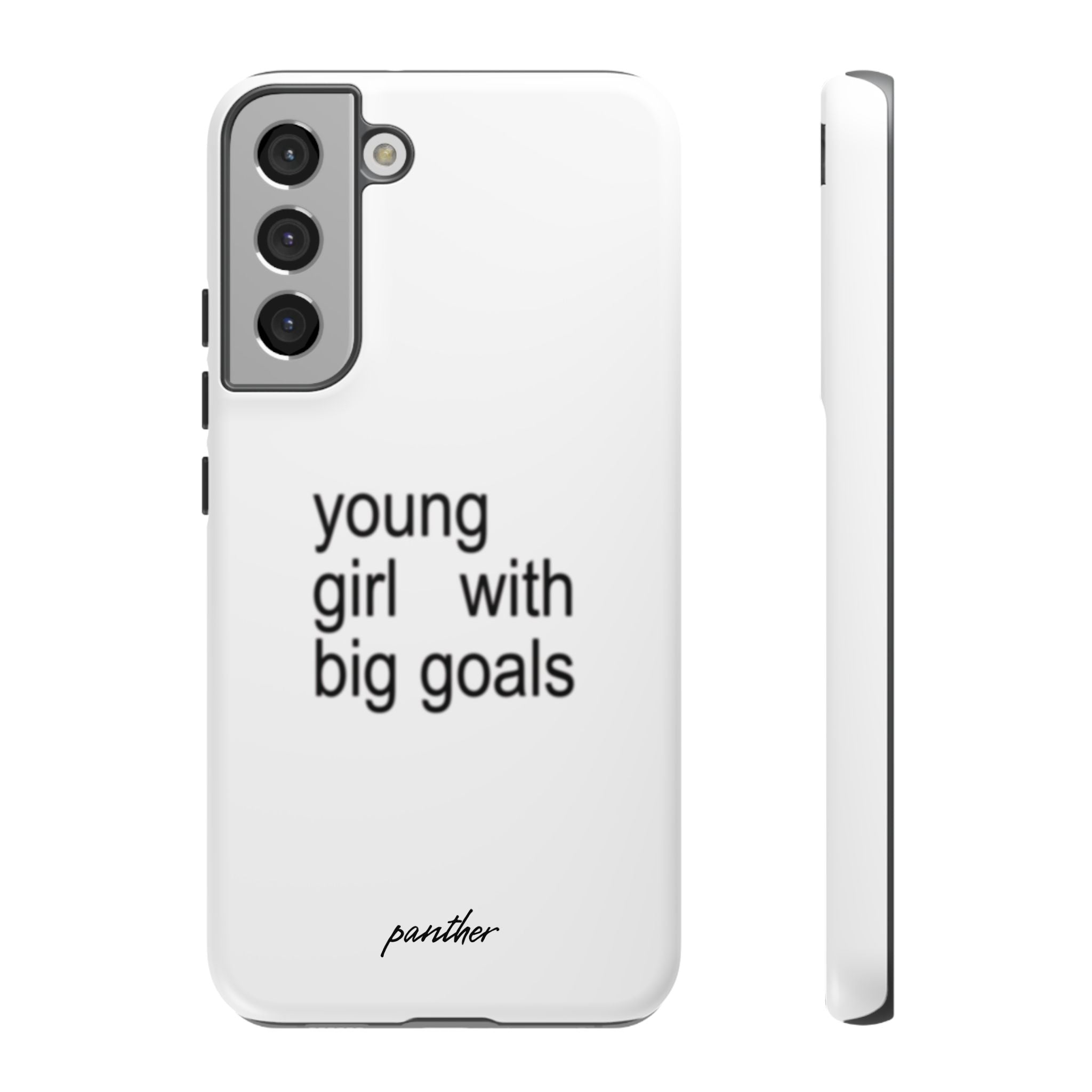 Young Girl With Big Goals