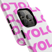 YOLO (White & Pink) (magsafe)
