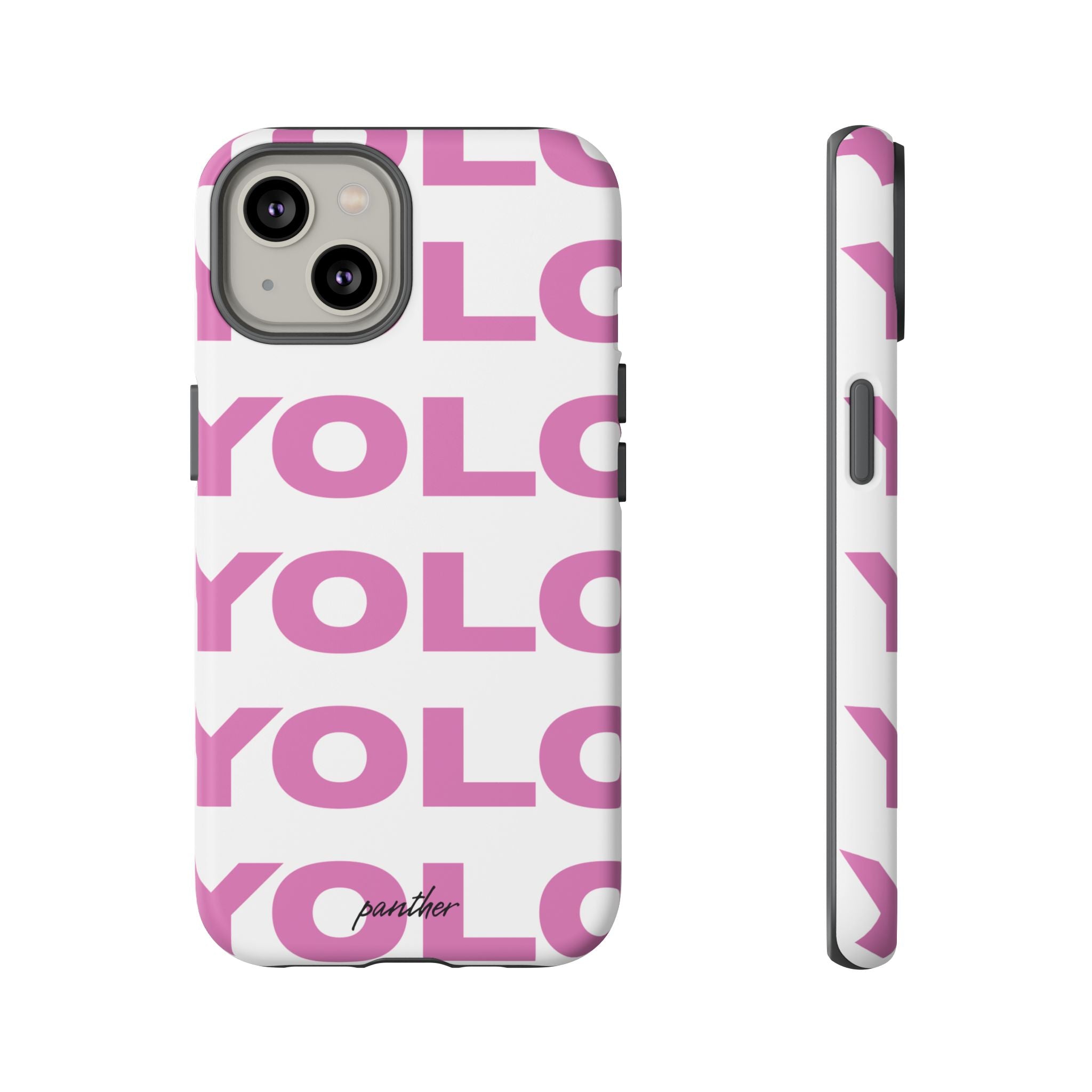 YOLO (White & Pink)