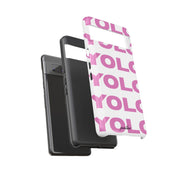 YOLO (White & Pink)