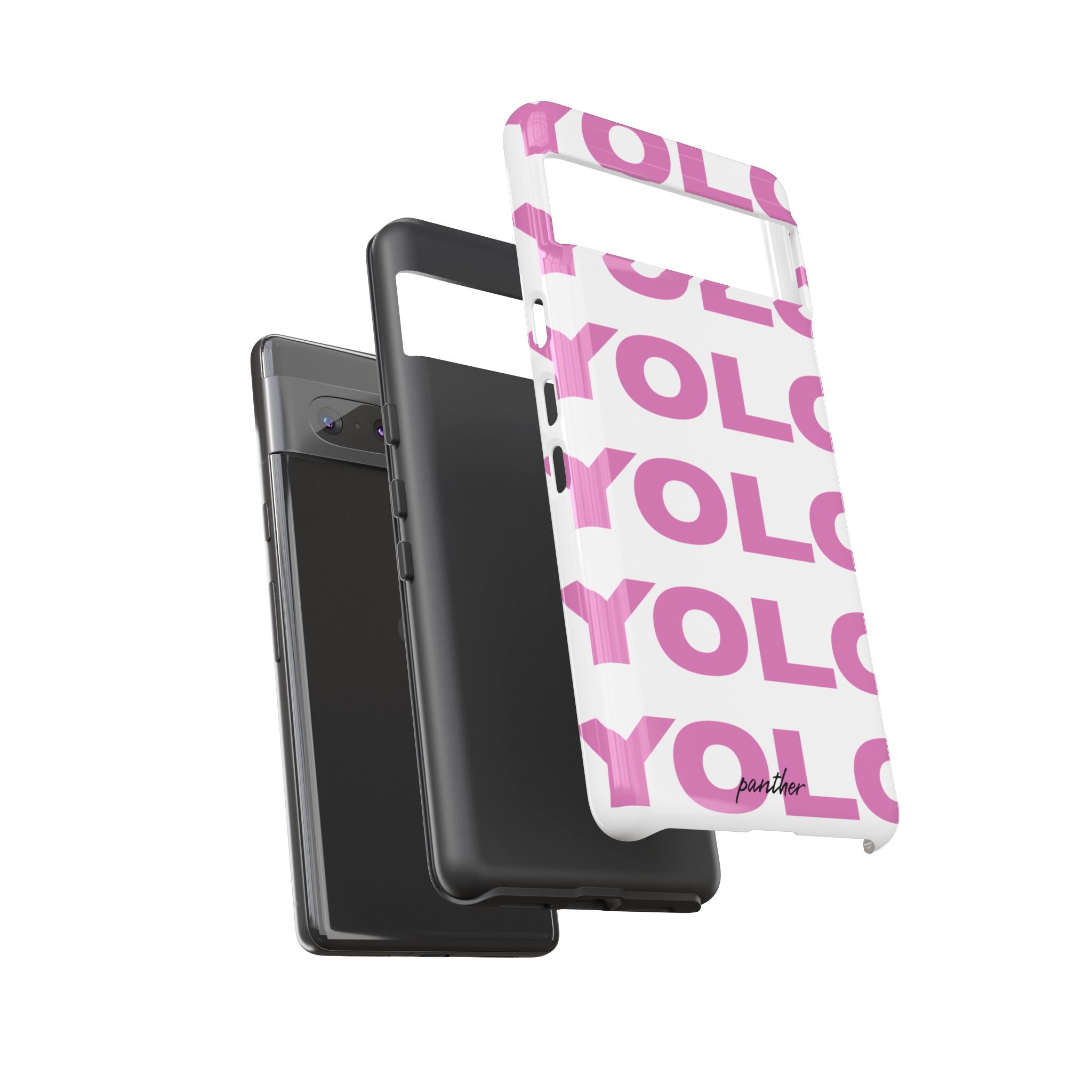 YOLO (White & Pink)