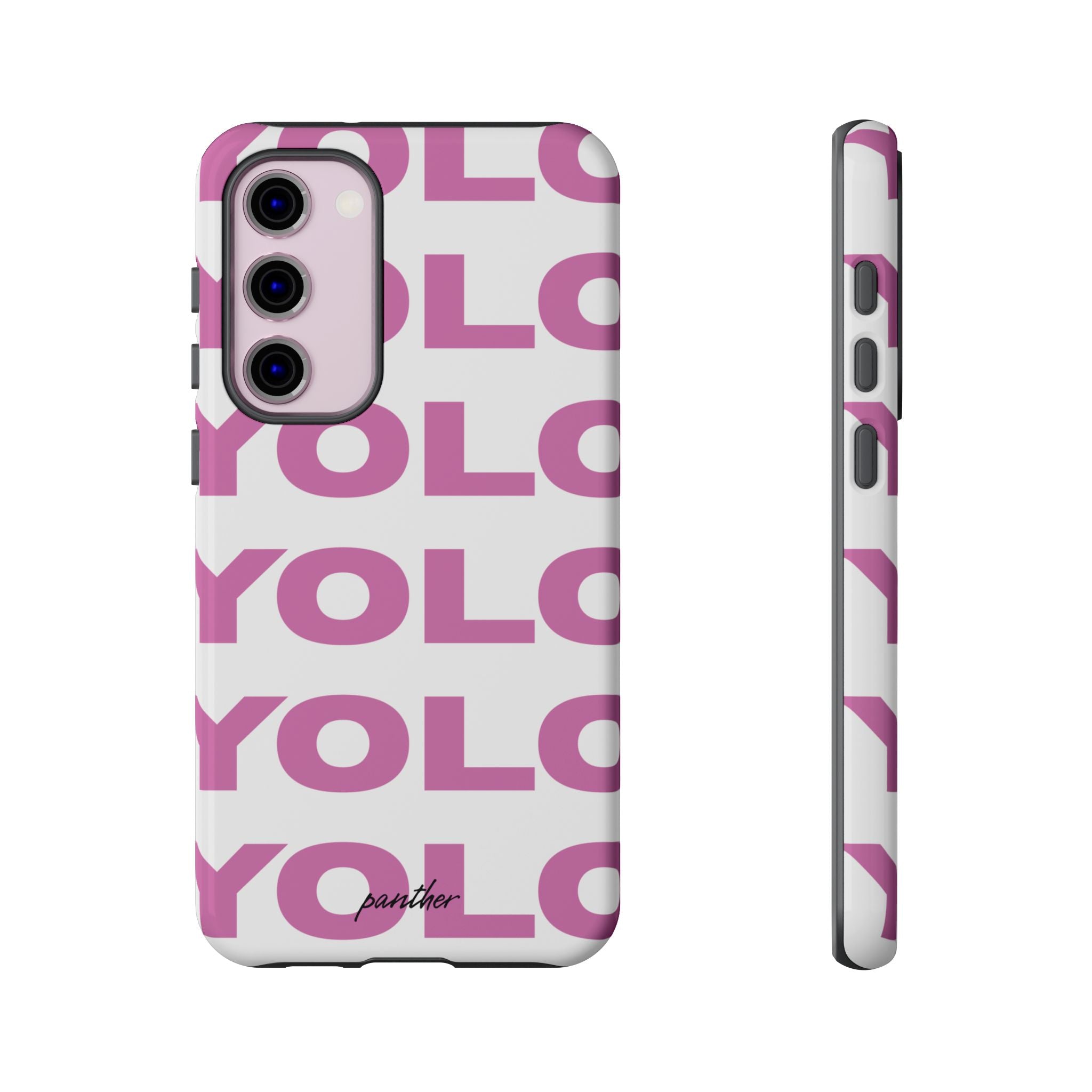 YOLO (White & Pink)