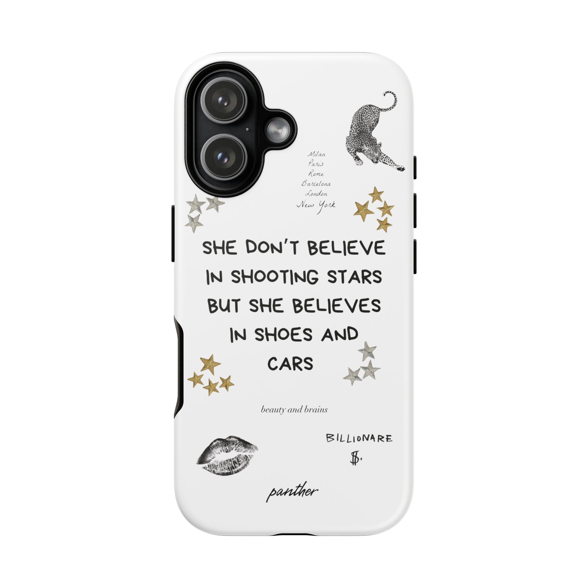 “She don’t believe in shooting stars”