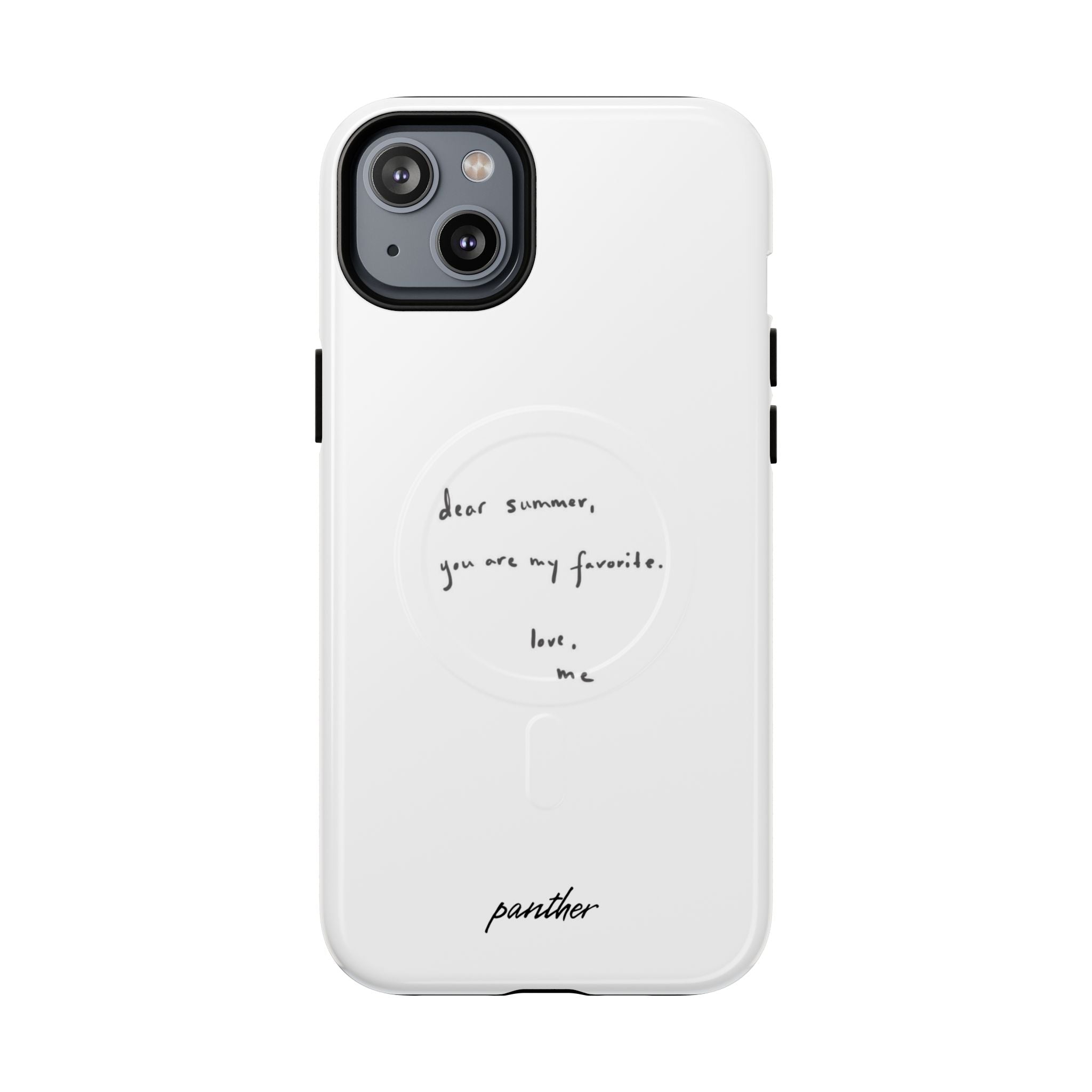 "Dear summer, you are my favorite." (Magsafe)