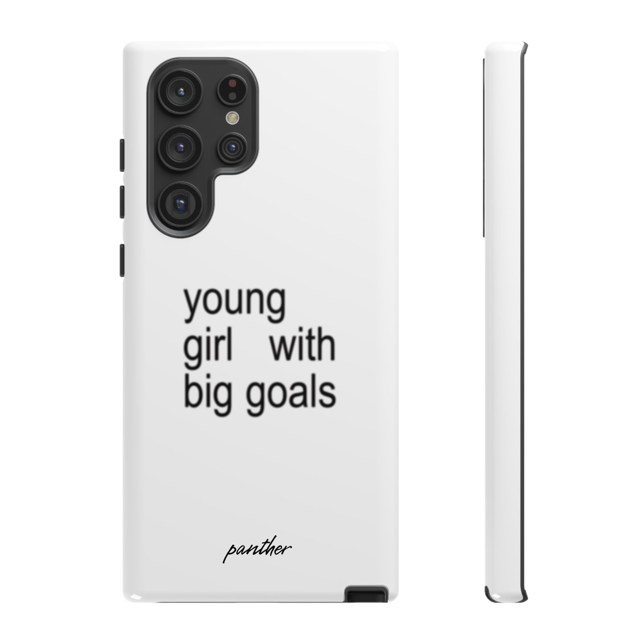 Young Girl With Big Goals