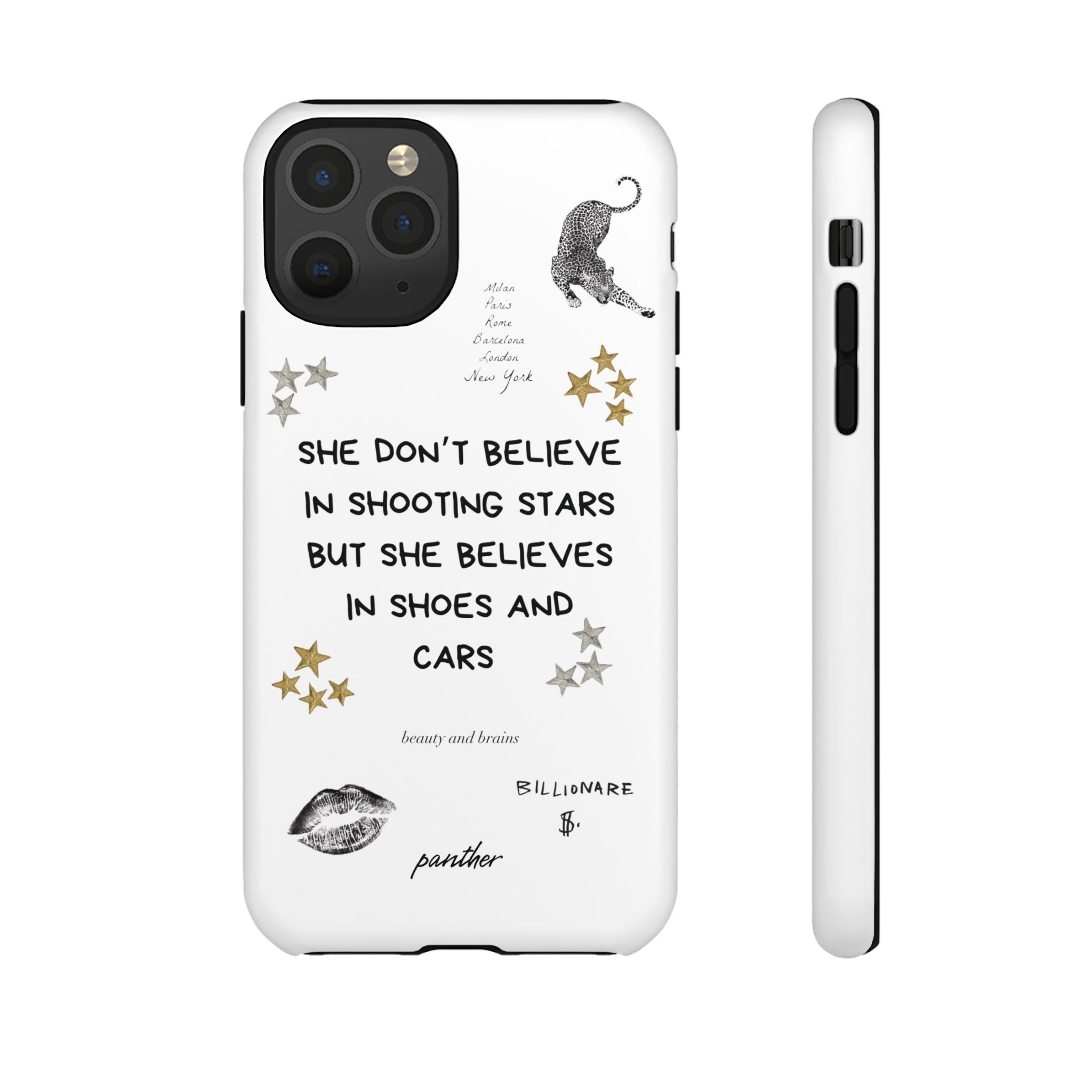 “She don’t believe in shooting stars”