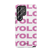 YOLO (White & Pink)