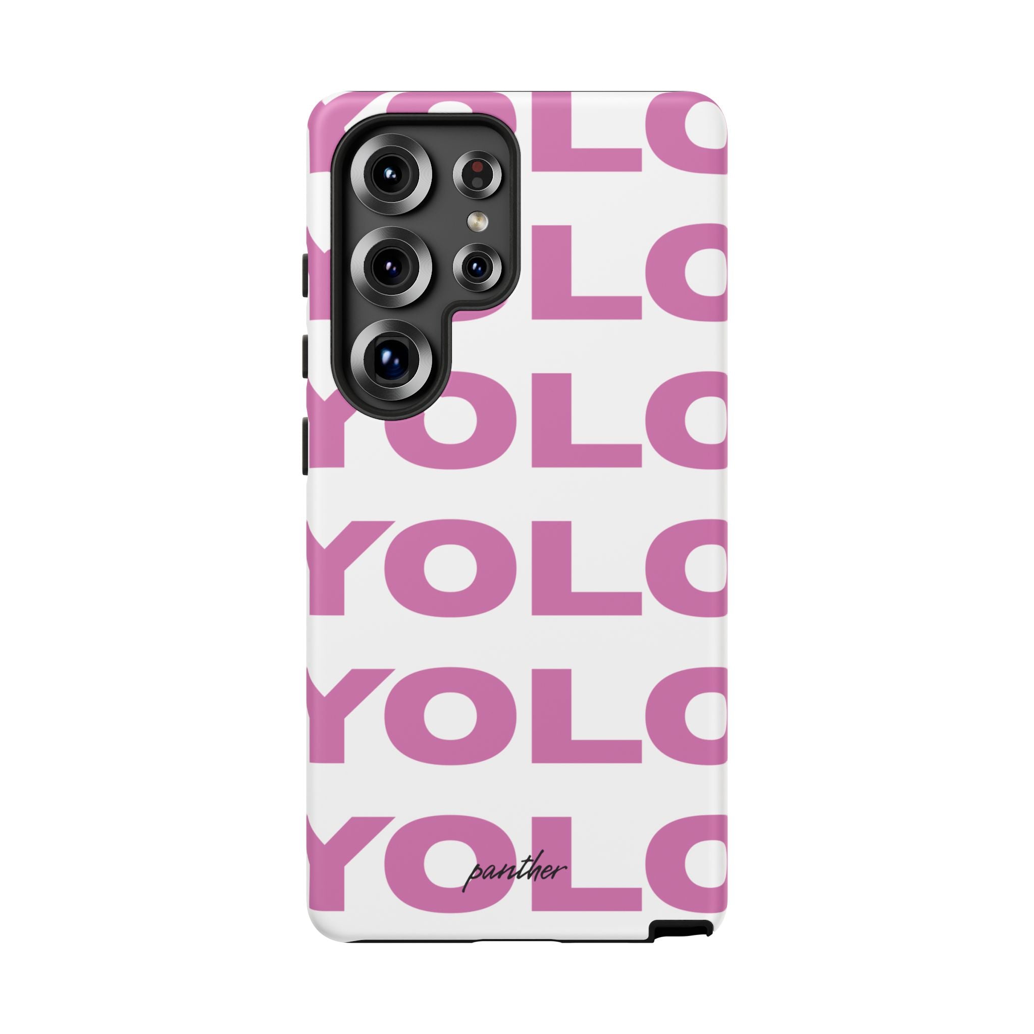 YOLO (White & Pink)