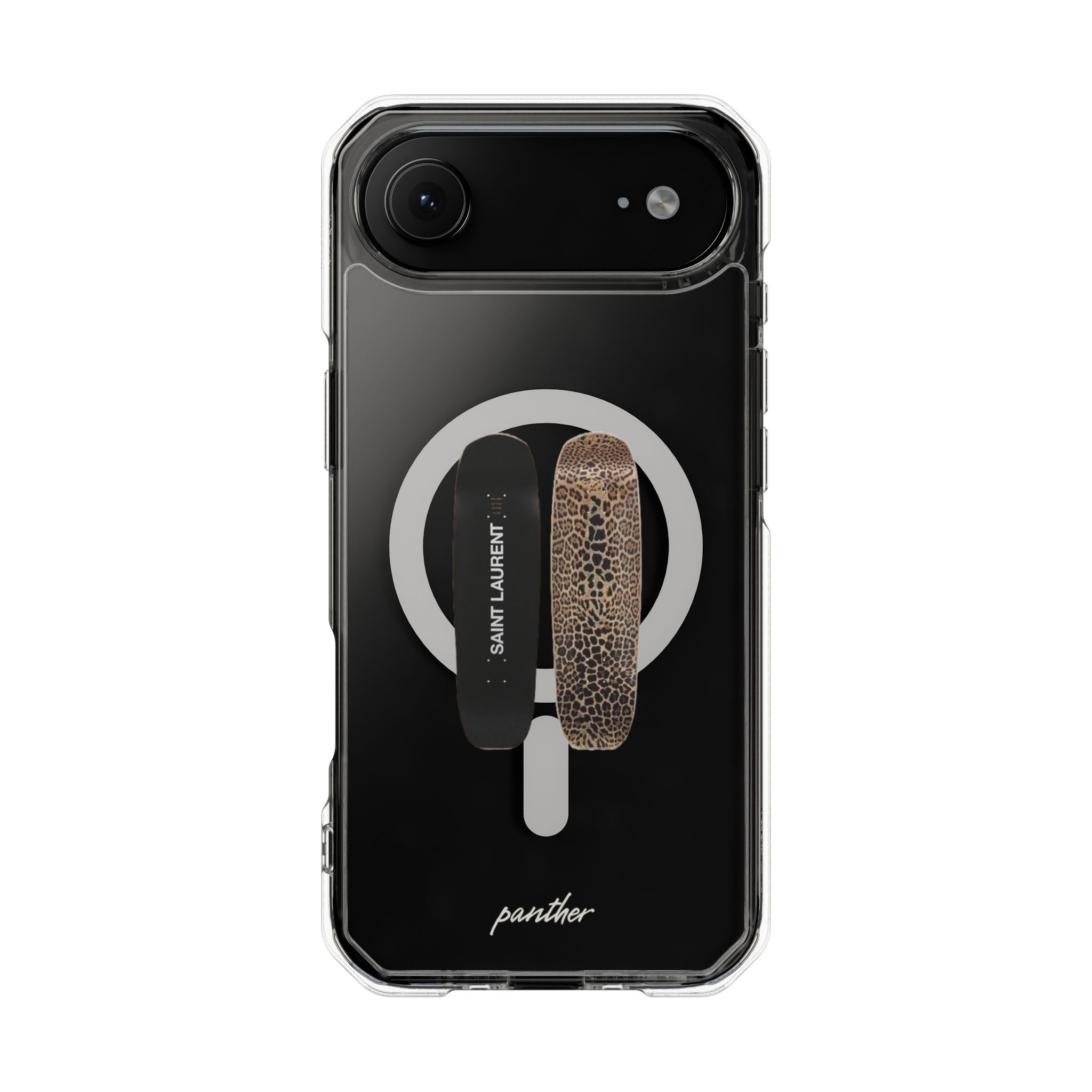 Panther Skateboard Clear Case (Magsafe)